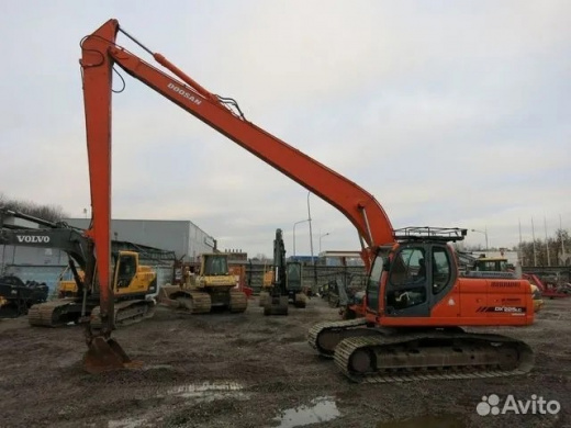 (Длиннорукий Макс /вылет стрелы 16м) Doosan  SOLAR 225NLCV