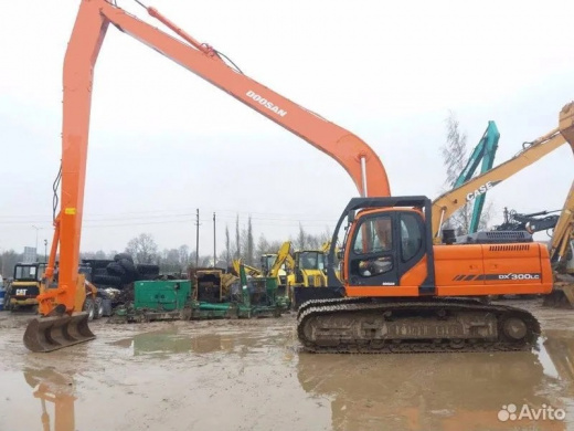 (Длиннорукий Макс /вылет стрелы 16м) Doosan  SOLAR 225NLCV